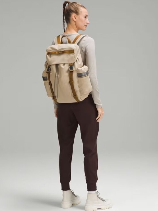 New! Lululemon Wunderlust Backpack 25L Brown Tan Trench main image 7